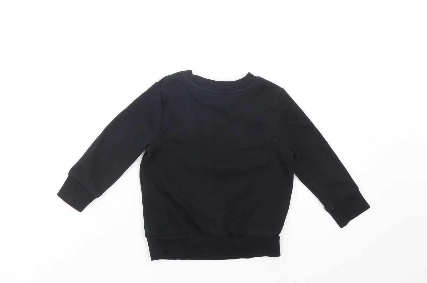 George Baby Black  Cotton Pullover Jumper Size 12-18 Months  Pullover - Epic
