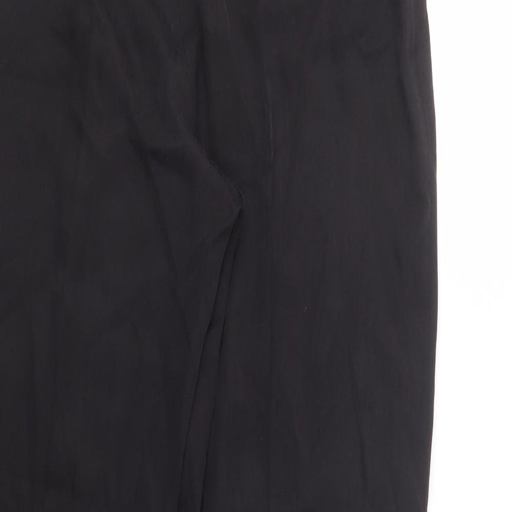 Windsmoor Womens Black  Viscose Dress Pants Trousers Size 10 L30 in Regular Zip