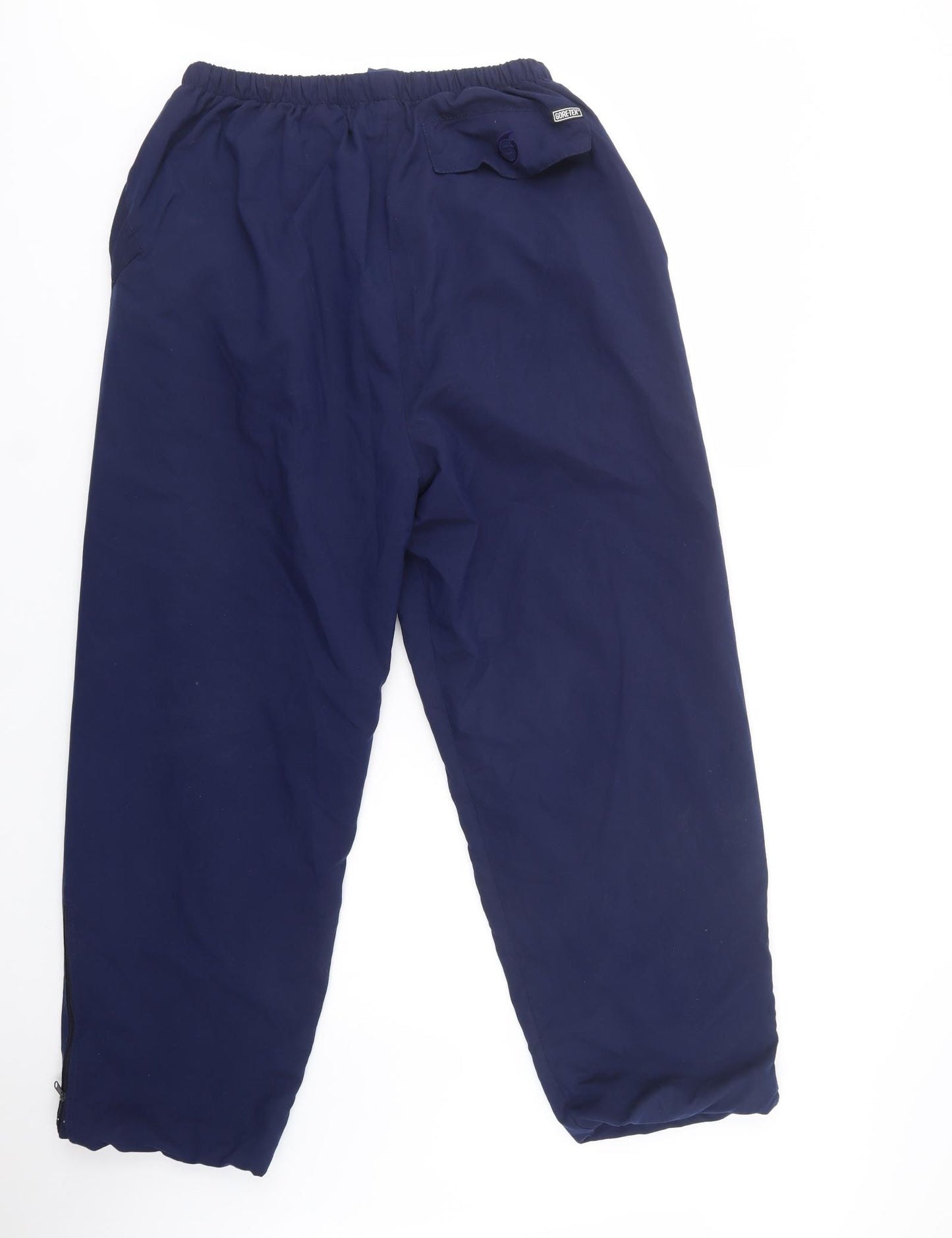 Sunderlands Mens Blue  Polyester Snow Pants Trousers Size S L30 in Regular Drawstring