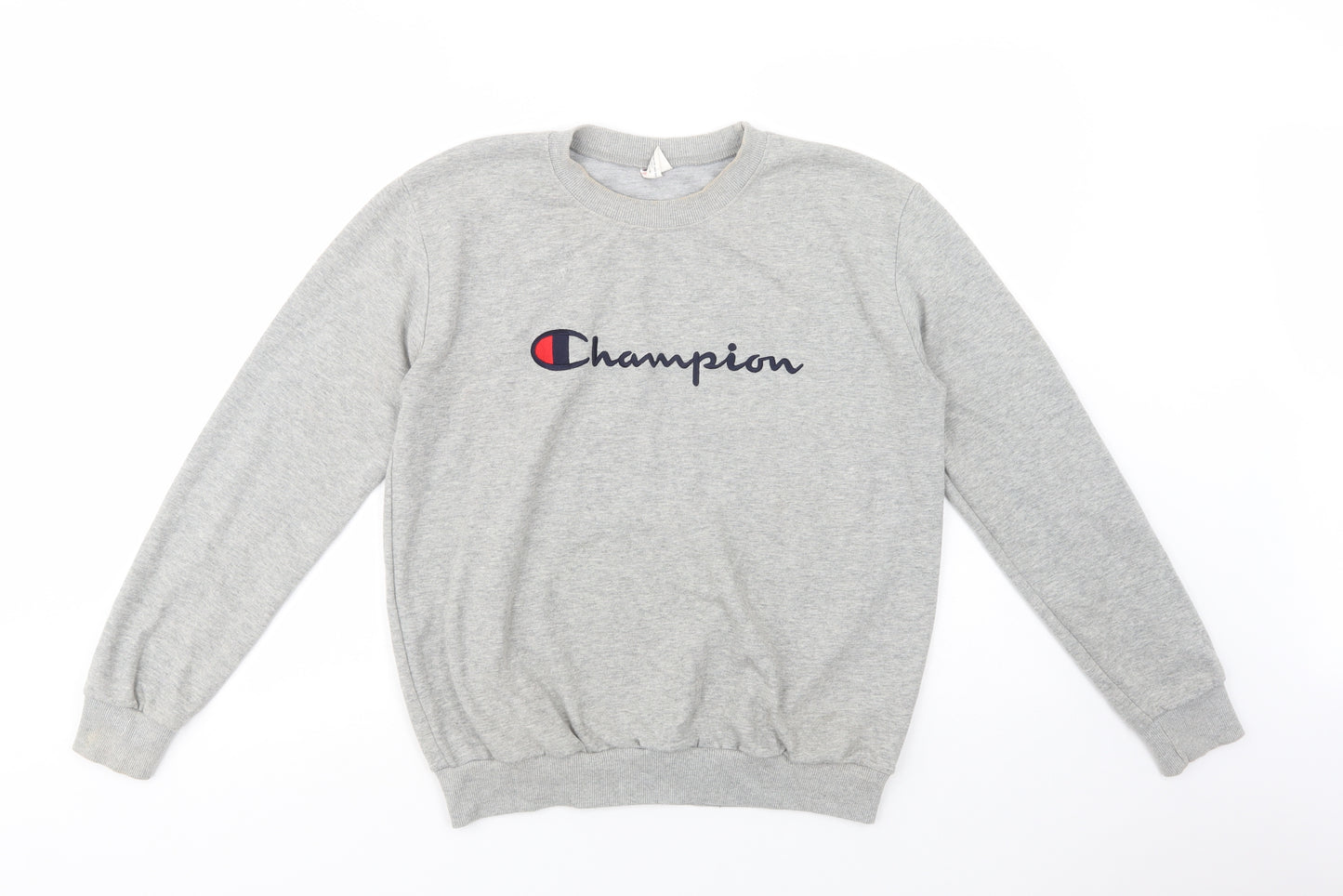 Champion Womens Grey  Cotton Pullover Sweatshirt Size M  Pullover