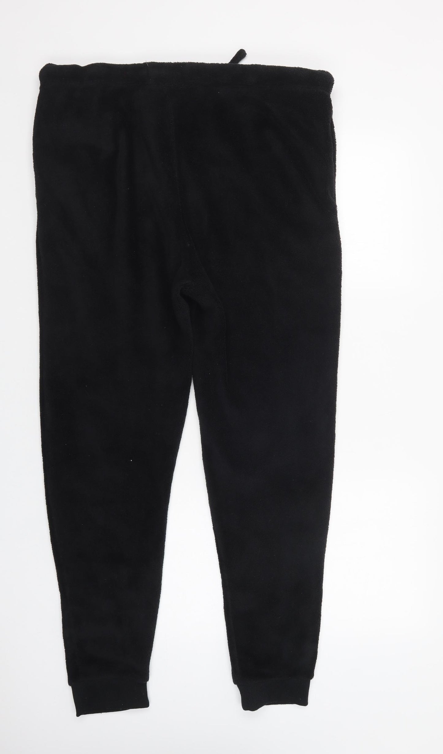 Primark Mens Black  Polyester  Pyjama Pants Size XL  Drawstring