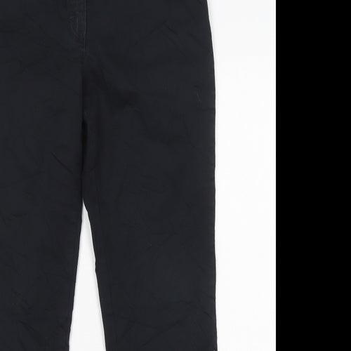 BRAX Womens Black  Cotton Straight Jeans Size 14 L29 in Regular Button