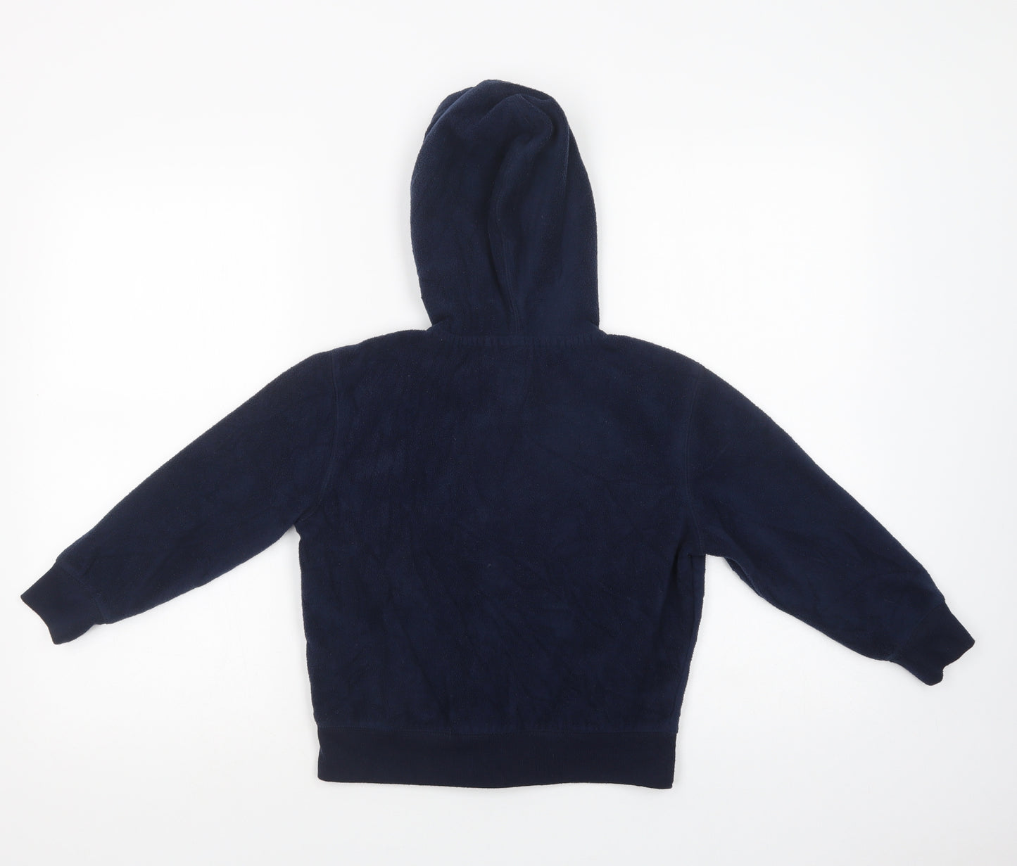 Gap Boys Blue  Polyester Full Zip Hoodie Size 6-7 Years  Zip
