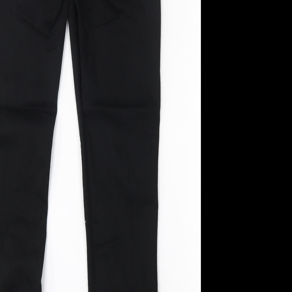 Denim & Co. Mens Black  Cotton Skinny Jeans Size 30 L31 in Regular Button