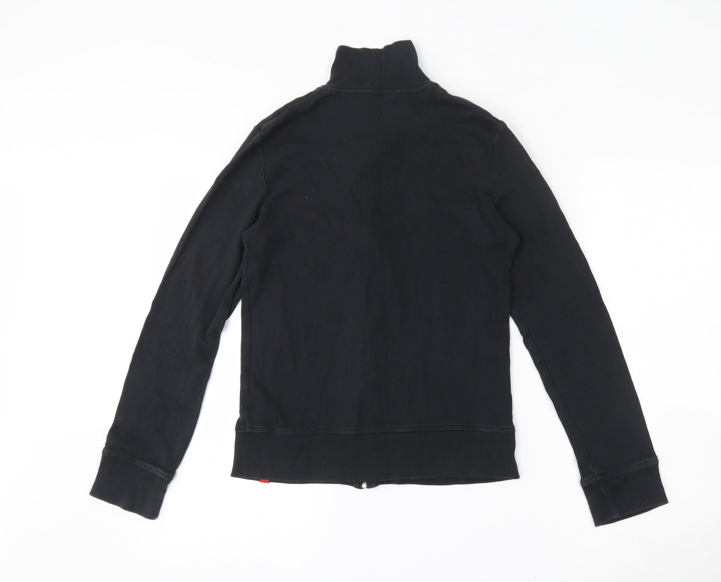 EDC Womens Black  100% Cotton Full Zip Sweatshirt Size L  Zip
