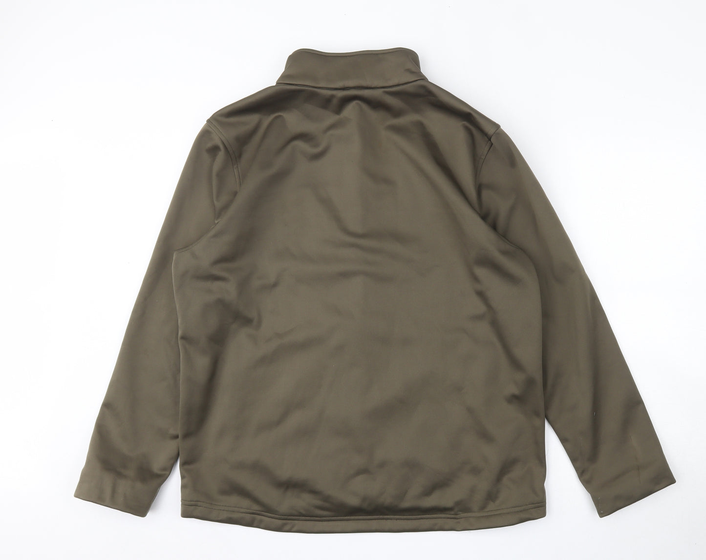Crane Mens Green   Jacket  Size L  Zip
