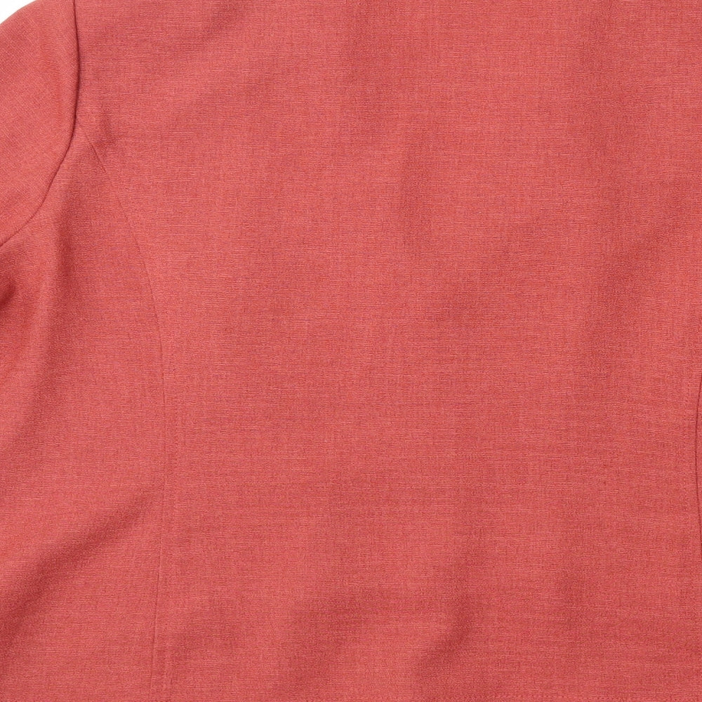 Eastex Womens Red   Jacket Blazer Size 20  Button - Short sleeve