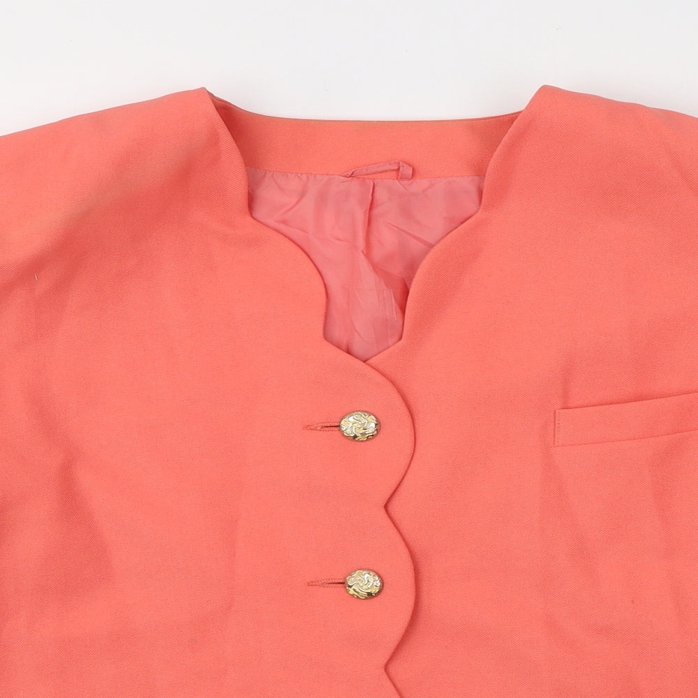 Definition Womens Pink   Jacket Blazer Size 22  Buckle