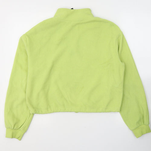 Divided by H&M Womens Green  Polyester Pullover Sweatshirt Size S  Pullover - Human being