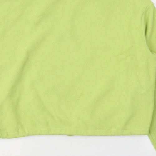 Divided by H&M Womens Green  Polyester Pullover Sweatshirt Size S  Pullover - Human being