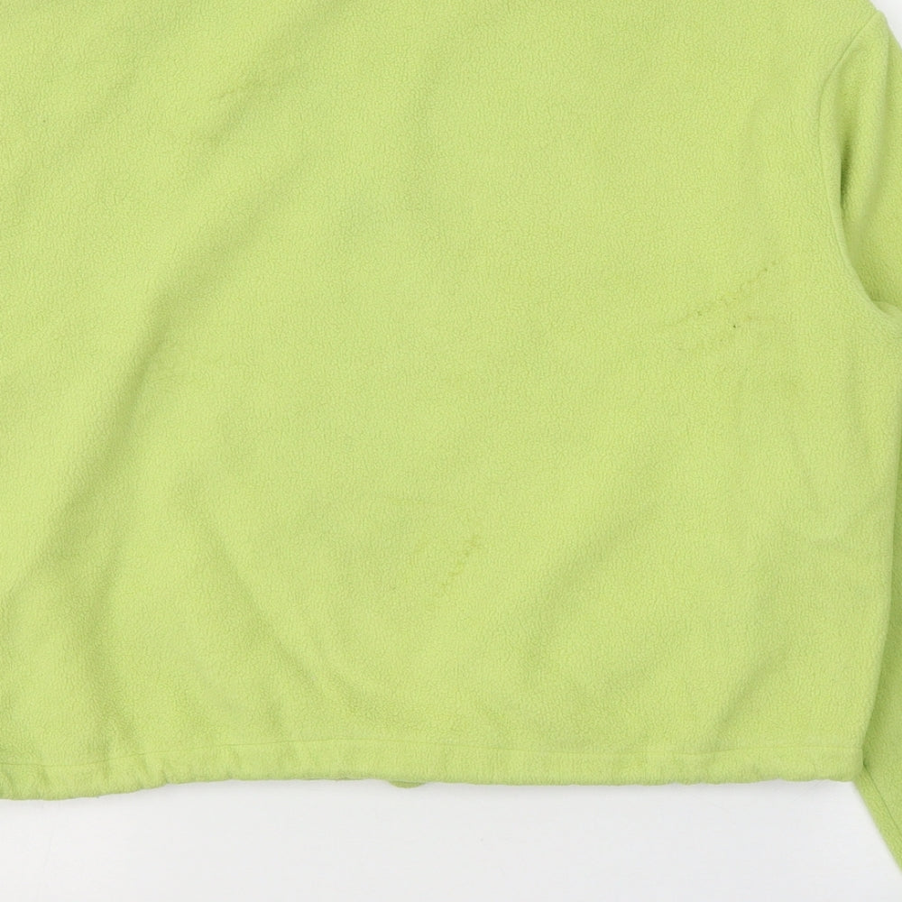 Divided by H&M Womens Green  Polyester Pullover Sweatshirt Size S  Pullover - Human being