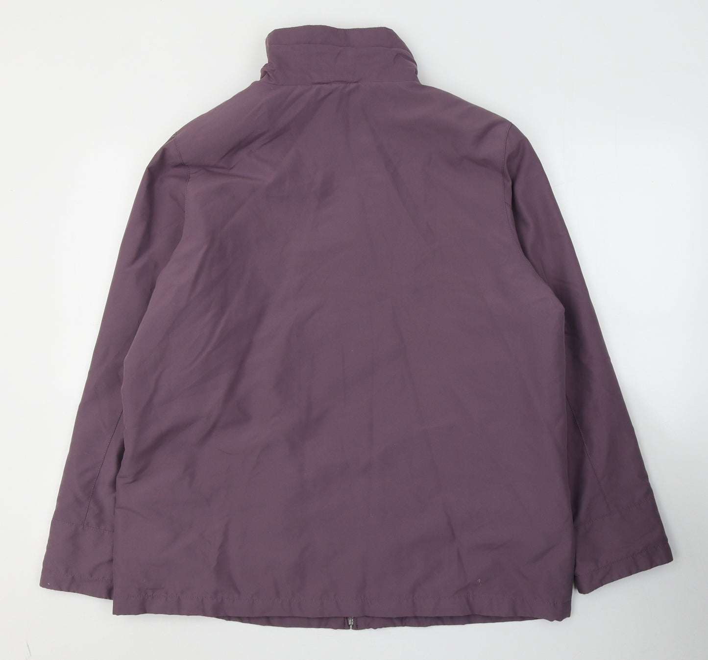 EWM Womens Purple   Jacket Coat Size 16  Zip