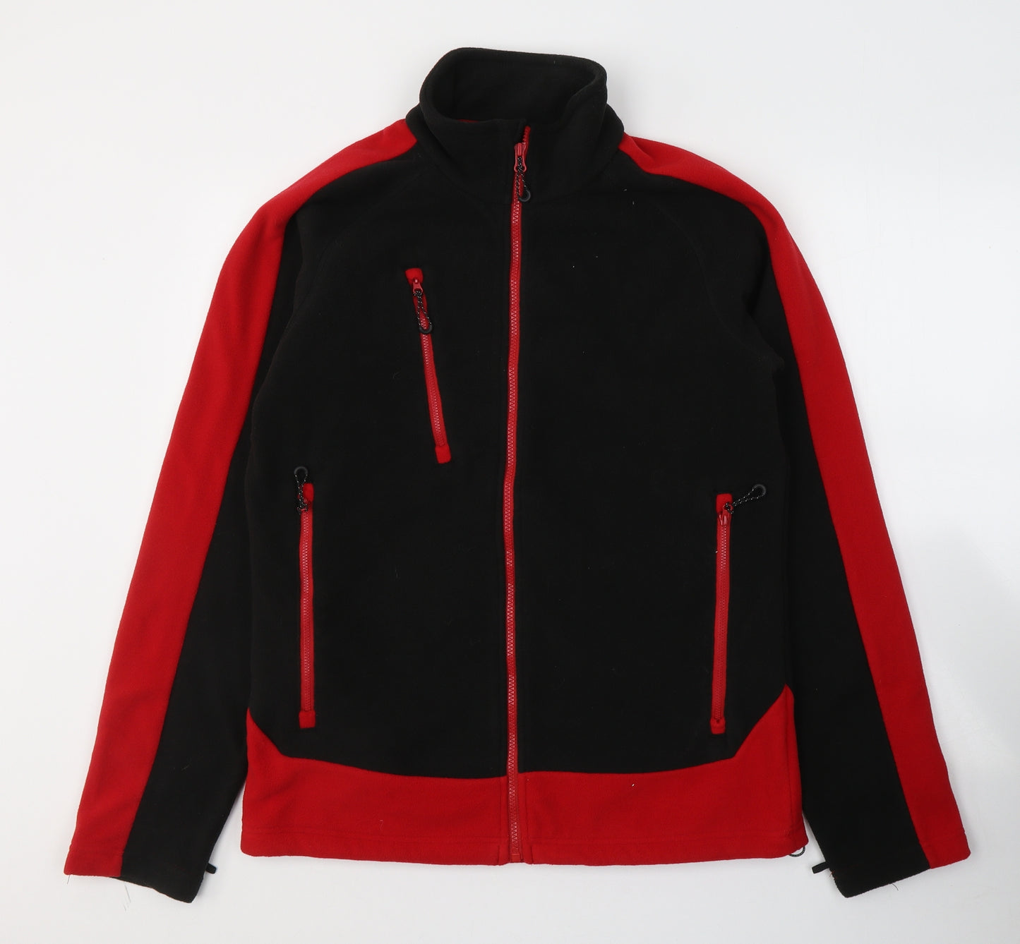 Regatta Mens Black  Polyester Full Zip Sweatshirt Size M