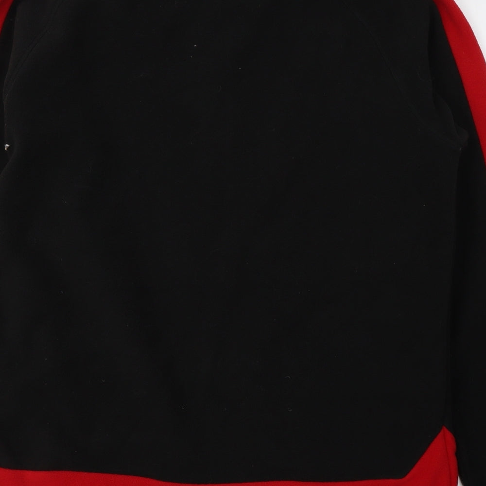 Regatta Mens Black  Polyester Full Zip Sweatshirt Size M