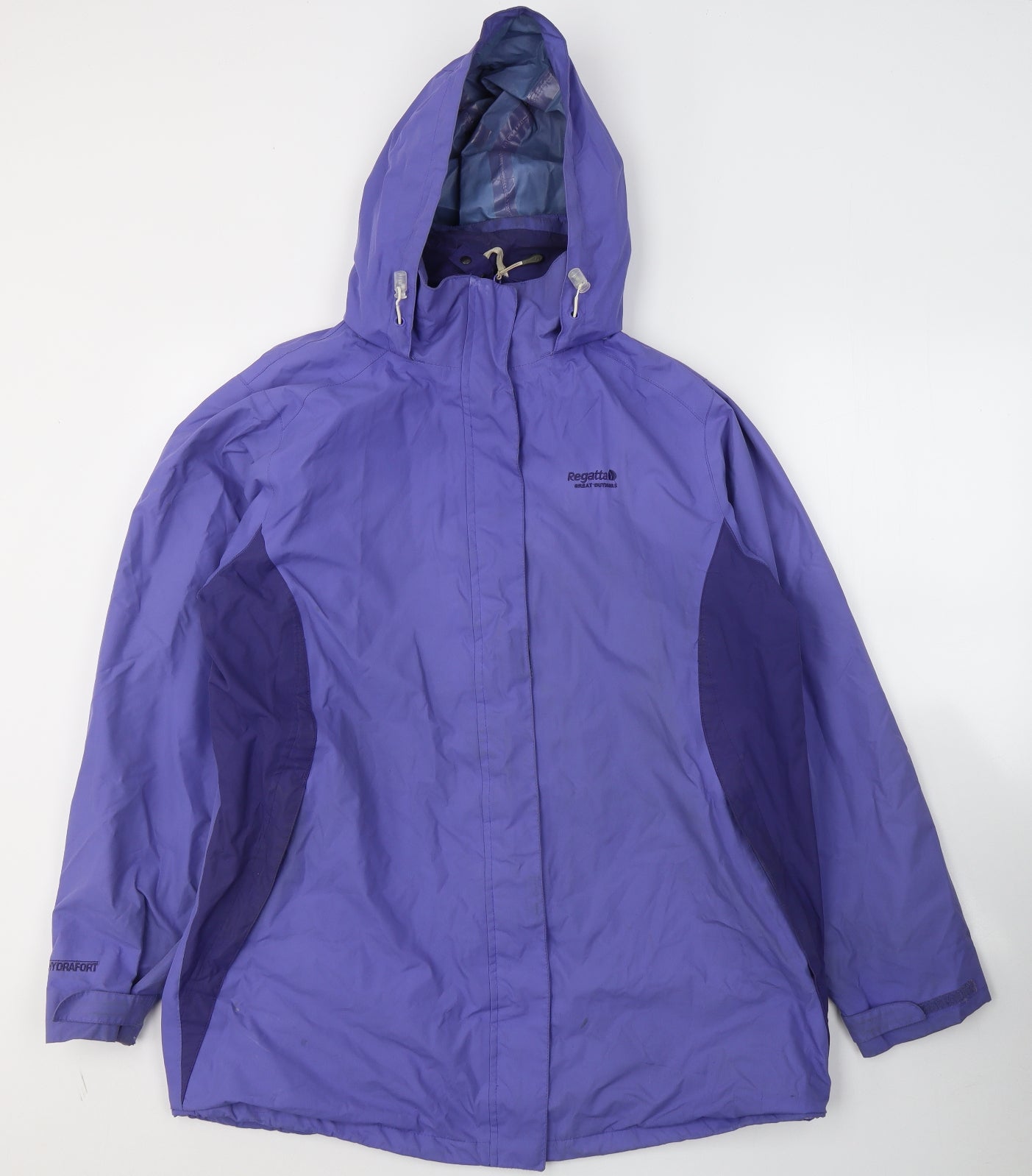 Regatta Womens Purple   Rain Coat Coat Size 16  Zip