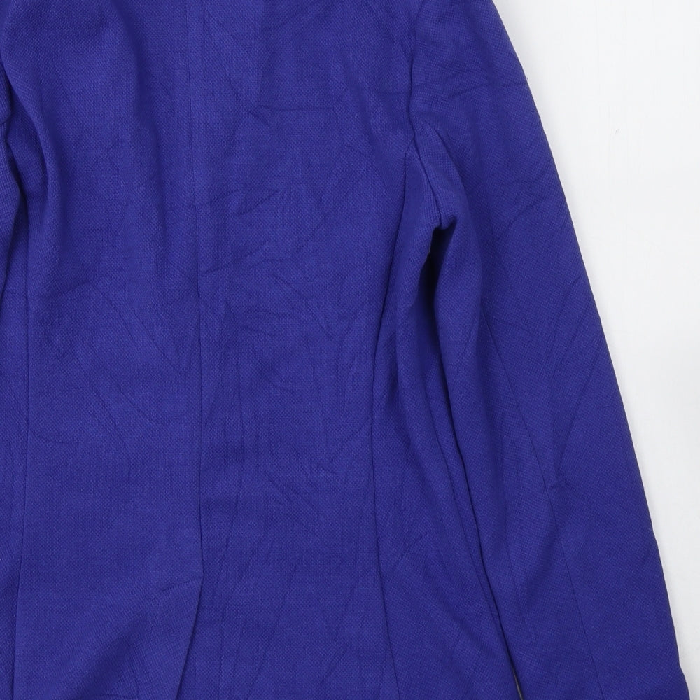 Jasper Conran Womens Blue   Jacket Blazer Size 10  Button