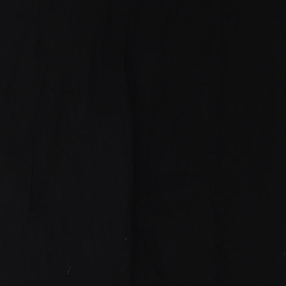 Florence & Fred Womens Black  Polyester Trousers  Size 14 L29 in Regular Button
