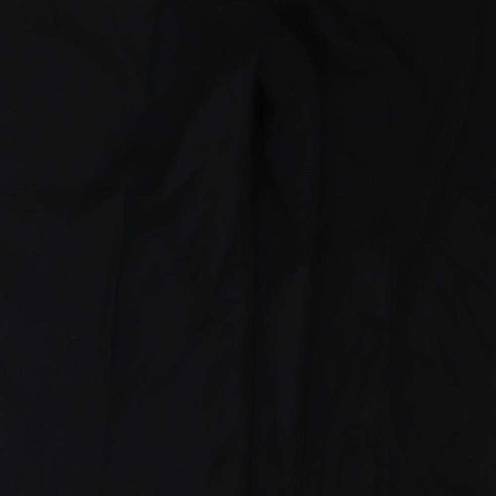 Florence & Fred Womens Black  Polyester Trousers  Size 14 L29 in Regular Button