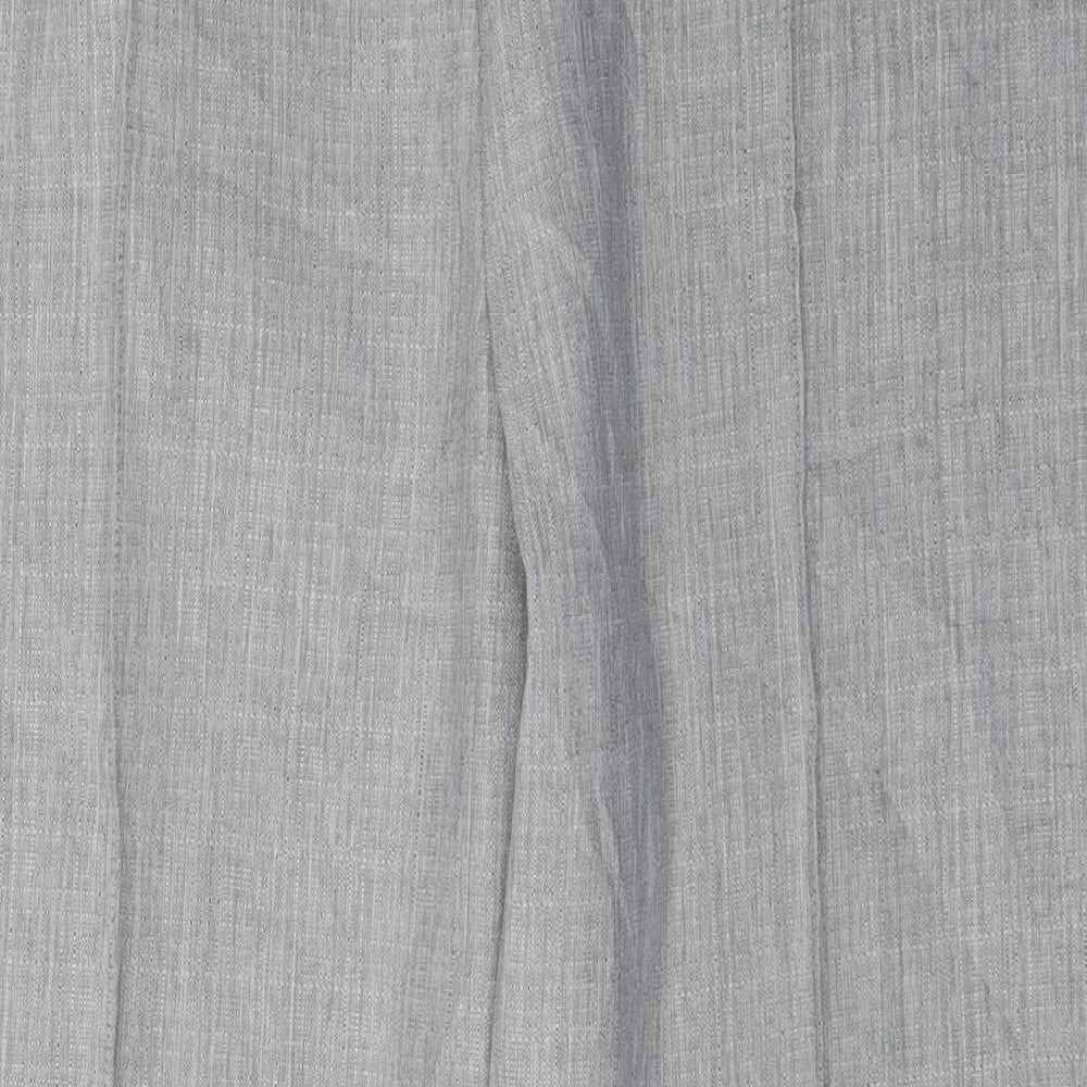 Marks and Spencer Womens Grey  Polyester Trousers  Size 22 L31 in Regular