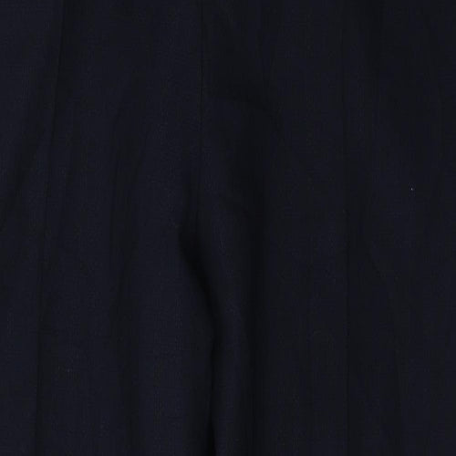 Marks and Spencer Womens Blue  Polyester Trousers  Size 18 L28 in Regular