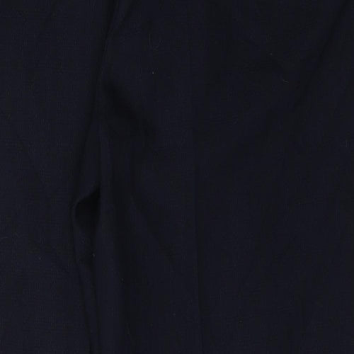 Marks and Spencer Womens Blue  Polyester Trousers  Size 18 L28 in Regular