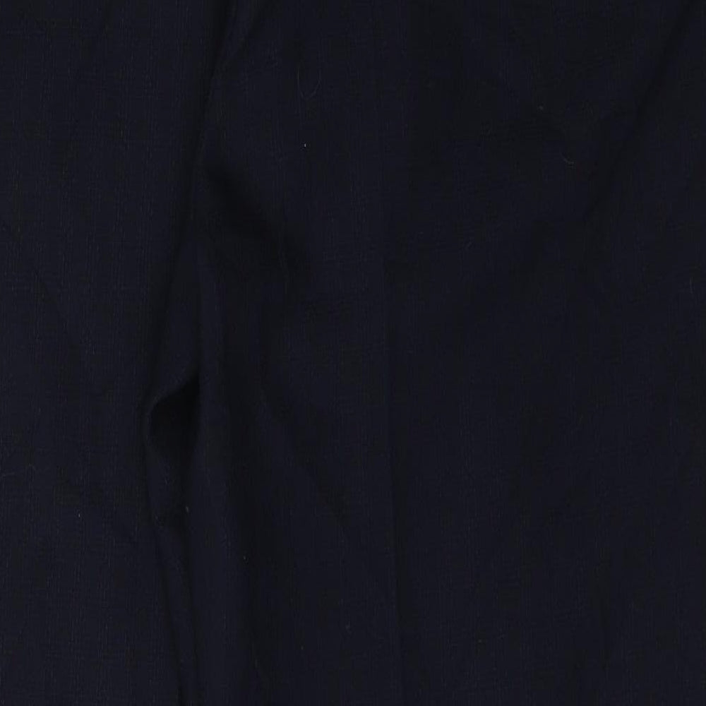 Marks and Spencer Womens Blue  Polyester Trousers  Size 18 L28 in Regular