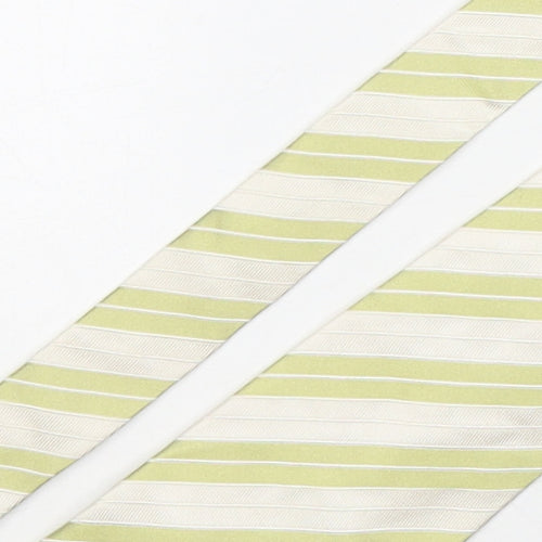 Lorenzo Cana  Mens Multicoloured Striped Silk Pointed Tie One Size
