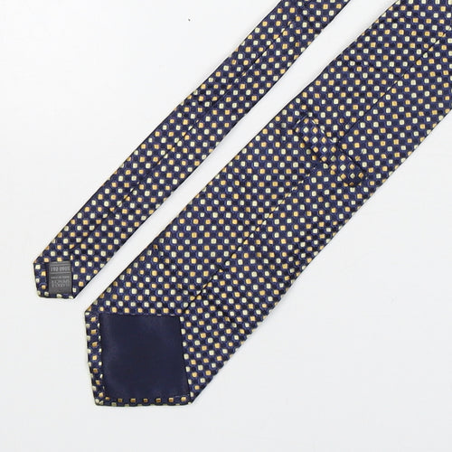 Marks and Spencer Mens Multicoloured Geometric Silk Pointed Tie One Size