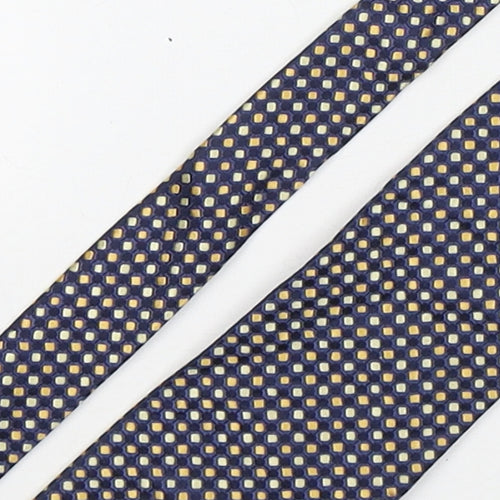 Marks and Spencer Mens Multicoloured Geometric Silk Pointed Tie One Size