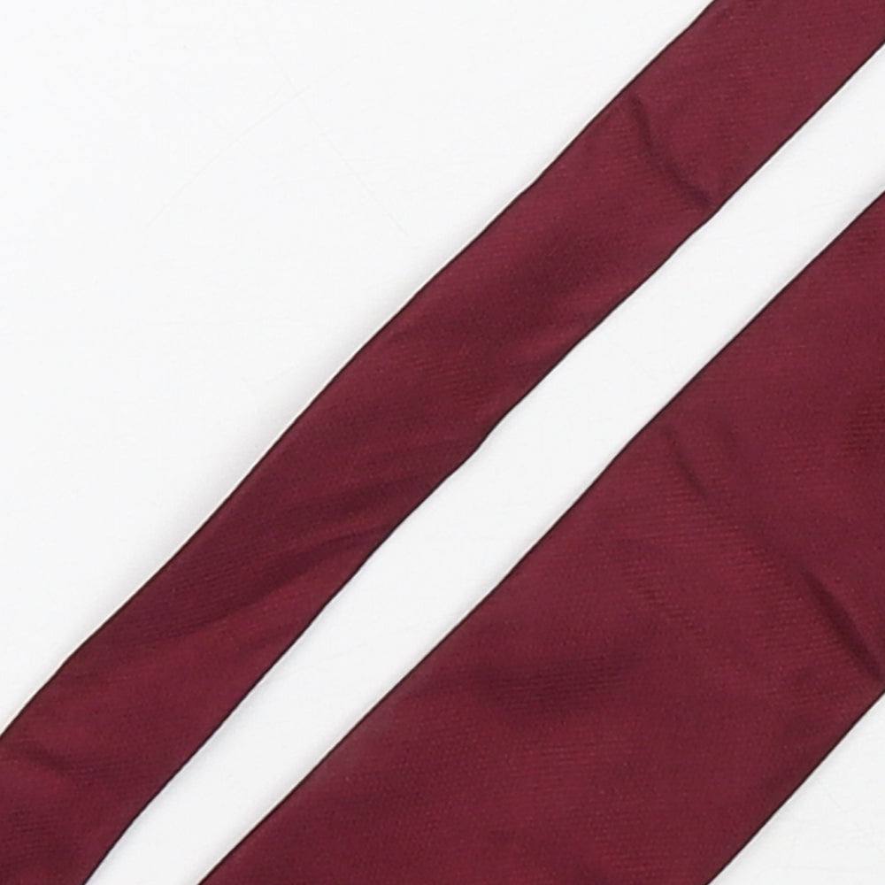 Thomas Nash  Mens Purple  Silk Pointed Tie One Size