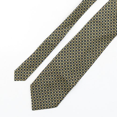 Charles Rose Mens Multicoloured Geometric Silk Pointed Tie One Size