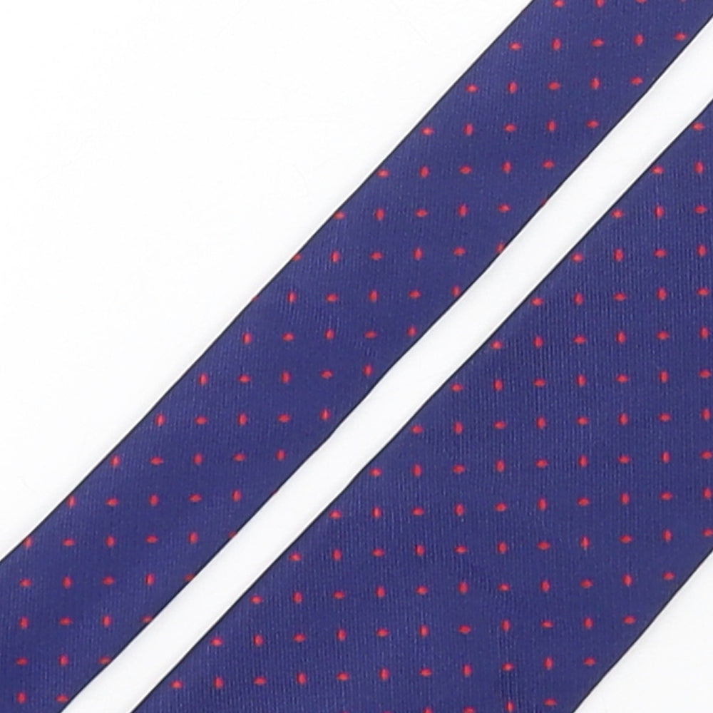 T.M.Lewin  Mens Multicoloured Geometric Silk Pointed Tie One Size