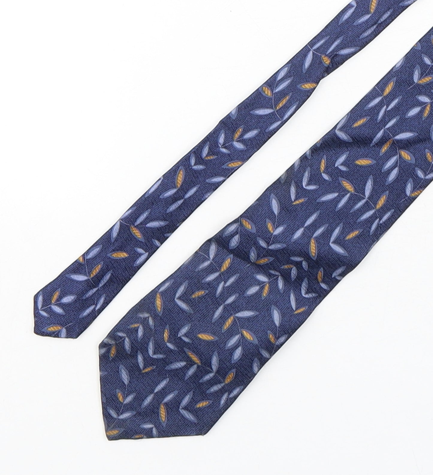 Charleston  Mens Blue Floral Silk Pointed Tie One Size