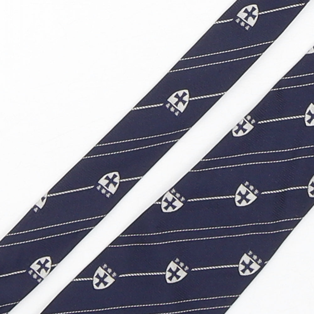 Charnwood  Mens Multicoloured Striped Silk Pointed Tie One Size