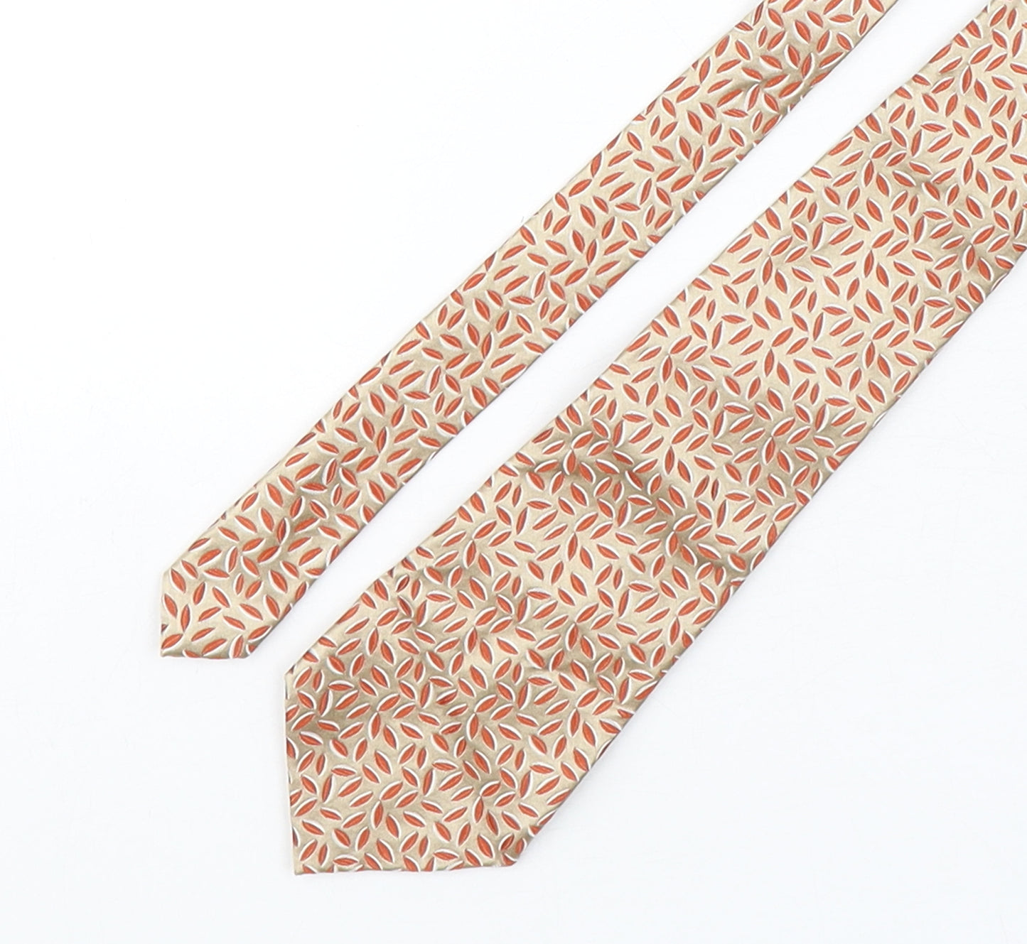 Geoffrey Beene Mens Multicoloured Geometric Silk Pointed Tie One Size