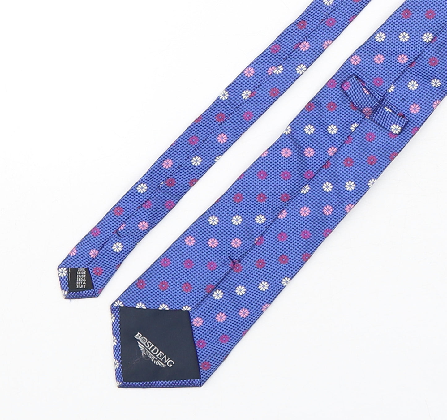 Bosideng Mens Multicoloured Floral Silk Pointed Tie One Size