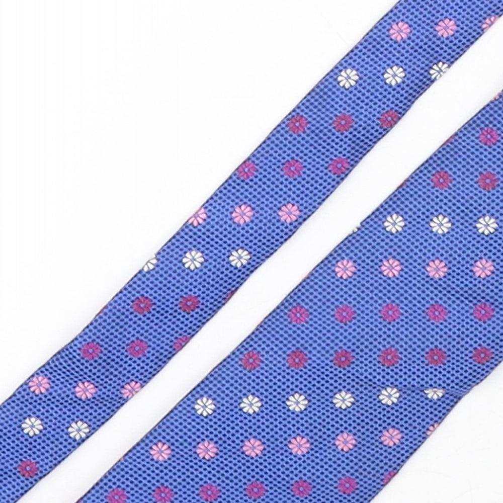 Bosideng Mens Multicoloured Floral Silk Pointed Tie One Size