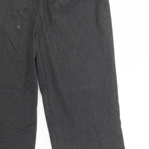Phase Eight Womens Grey  Polyester Dress Pants Trousers Size 14 L30 in Regular Button