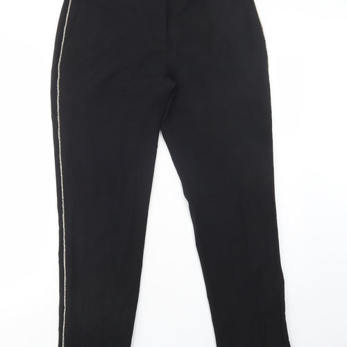 Gerard Darel Womens Black  Wool Dress Pants Trousers Size 14 L29 in Regular Button
