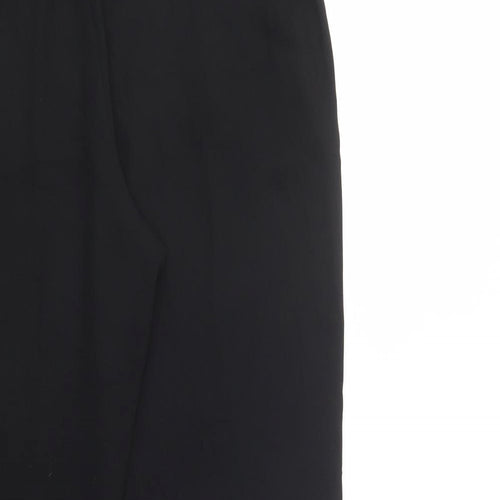 Minuet Petite Womens Black  Polyester Dress Pants Trousers Size 12 L27 in Regular Drawstring