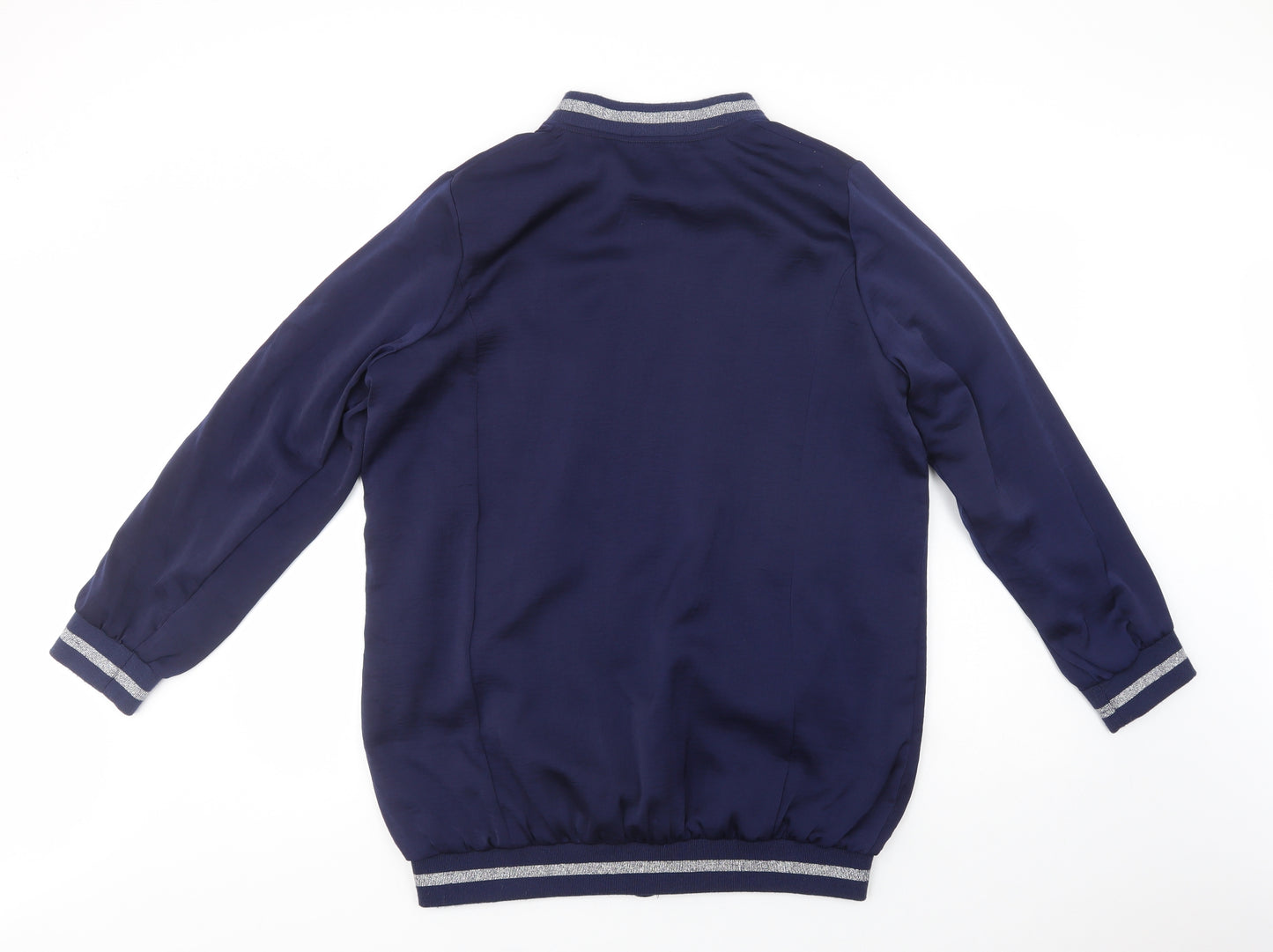 George Womens Blue   Bomber Jacket Jacket Size 18  Zip
