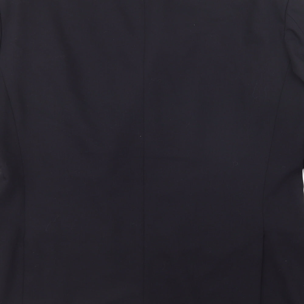 Marks and Spencer Mens Black   Jacket Blazer Size 40  Button