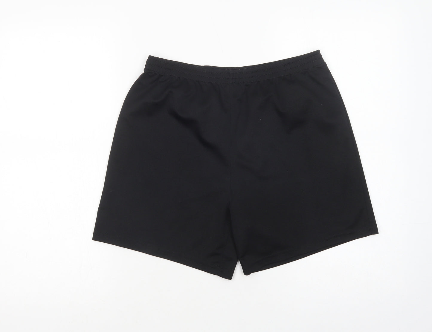 George Boys Black  Polyester Sweat Shorts Size 14-15 Years  Regular