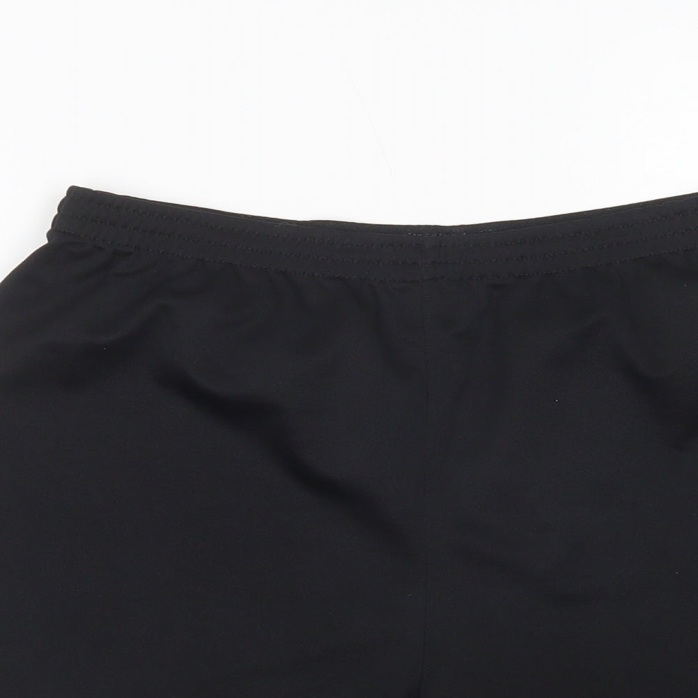 George Boys Black  Polyester Sweat Shorts Size 14-15 Years  Regular