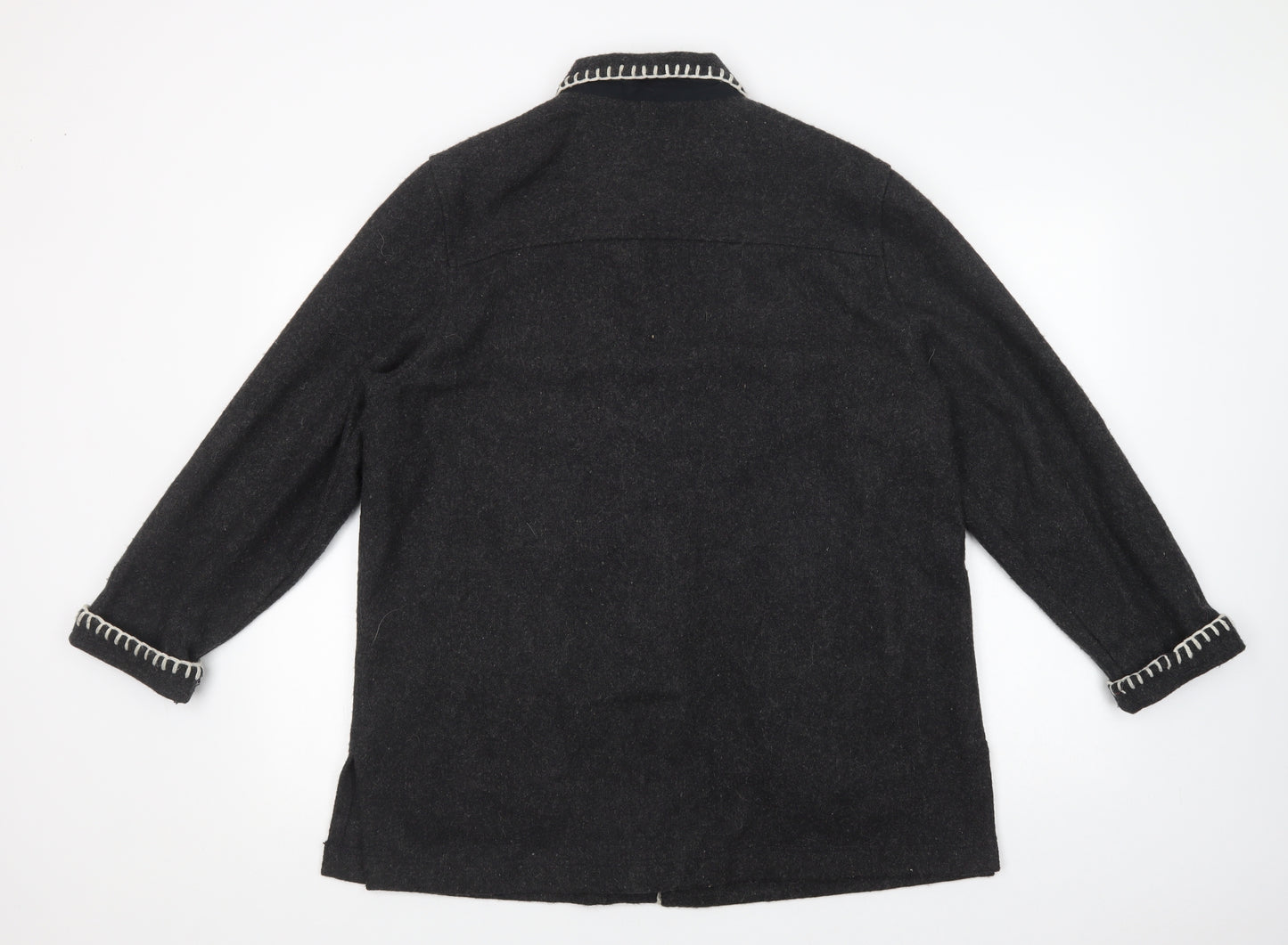 Taillissime Womens Grey   Jacket  Size 14  Button