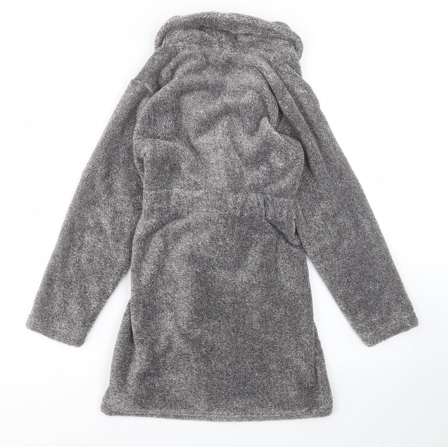 Matalan Boys Grey  Polyester  Robe Size 10-11 Years  Tie