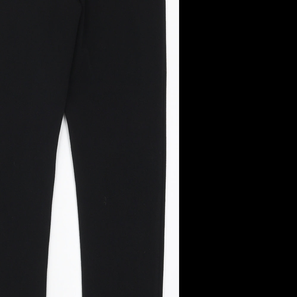 George Womens Black  Polyester Trousers  Size 16 L29 in Regular