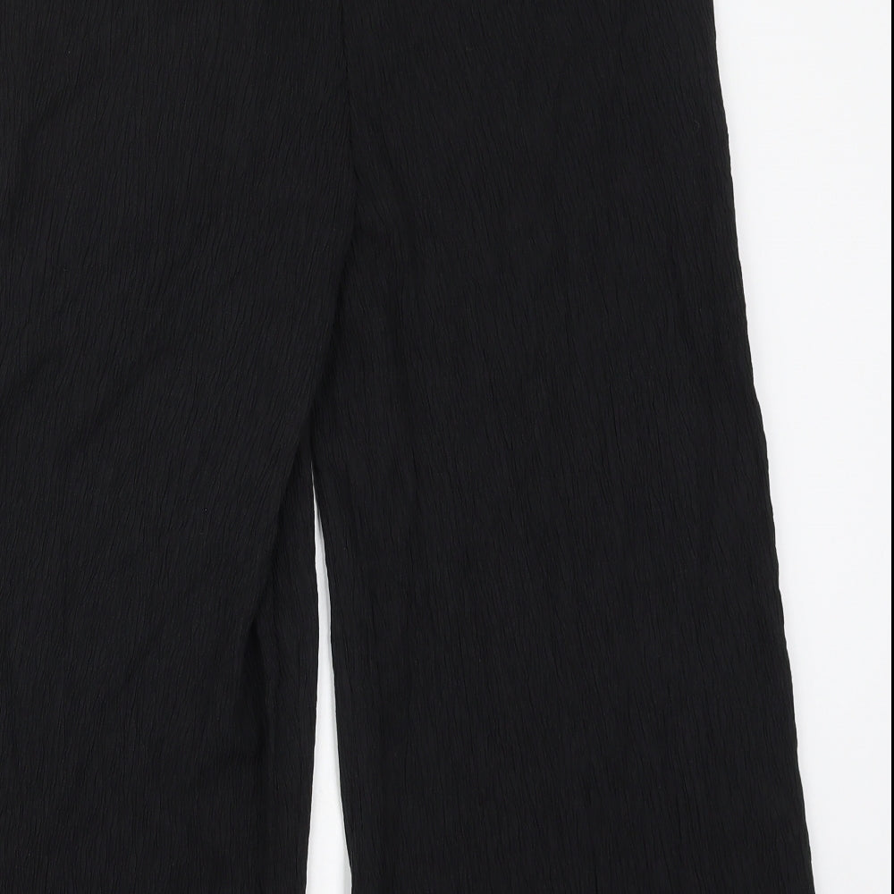 Primark Womens Black  Lyocell Trousers  Size 12 L24 in Regular