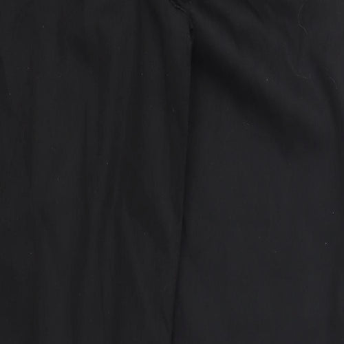 Whites Chefs Clothing Mens Black  Polyester Trousers  Size L L31 in Regular Drawstring