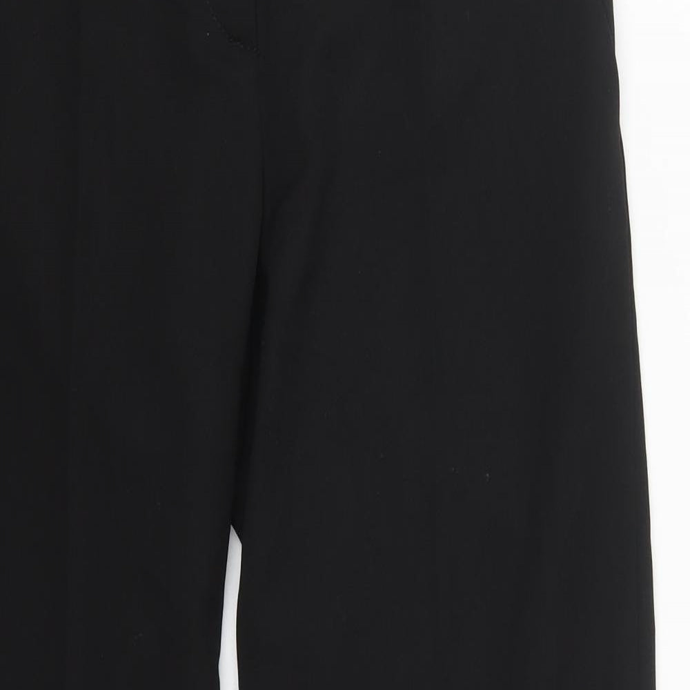Apart Womens Black  Polyester Trousers  Size 29 in L29 in Regular Button